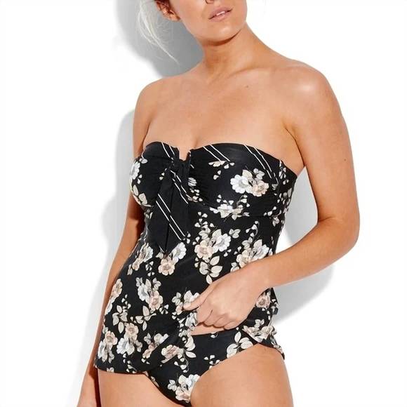 SEAFOLLY Other - NEW SEAFOLLY splendour c/d v wire trapeze singlet top in black